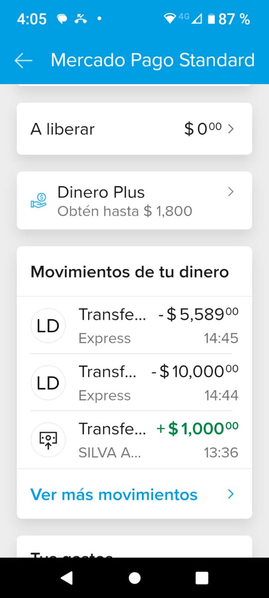AArzate2's tweet photo. De verdad estoy consternada por lo que pasó. 
Nos robaron $15,589 pesos de nuestra cuenta de #MercadoPago @mercadopago
Vino un asesor de mercado pago a habilitar el servicio de "transferencia express" en la terminal (lo cual si hizo), además se robó el dinero. 
@Profeco https://t.co/Br9yH8DbZI