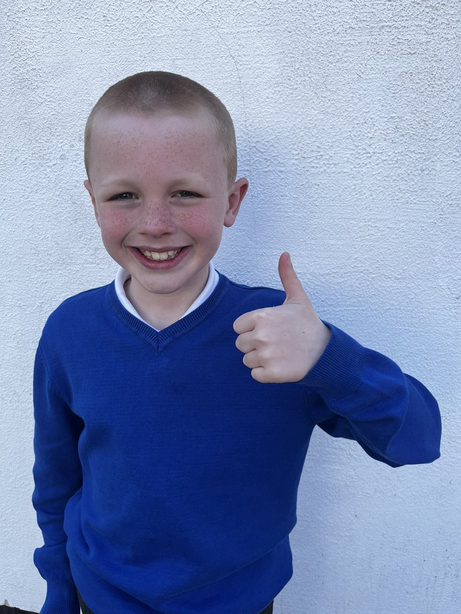 claireclark2011's tweet photo. Jack having his hair shaved off today In Support of his cousin whoโs the same age and has recently been diagnosed with a brain tumour and undergoing chemo #cobystrong #ChildhoodCancer https://t.co/sa0TvWVbIM