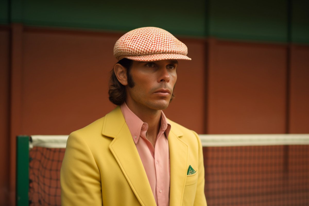 Based on an original idea by <a href="/mrgreen/">Lorenzo Green 〰️</a>:

ATP tennis players, but make it Wes Anderson

1. Rafael Nadal