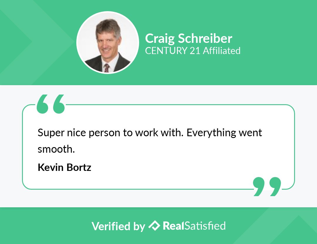CraigSchreiber's tweet photo. How would this recommendation make you feel? I'm thrilled. https://t.co/4UOMyotoZd via @realsatisfied https://t.co/RxLbavcqxJ