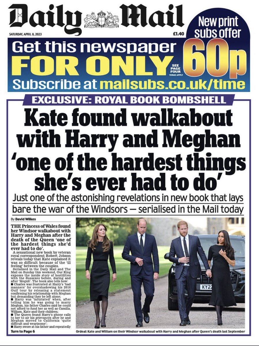 MeghansMeyhive's tweet photo. The carnival of clowns who wrote about #Kates “most difficult thing in her life
(ANOTHER failed Jobo/Rota @RoyalFamily briefing FAIL)
Is now spinning it against her #PrinceWilliam to clean up last weeks failed headlines! @KensingtonRoyal🤡’s ~We know it’s walking W/🌹/👦 at Cori. https://t.co/Il4h7ypDhu