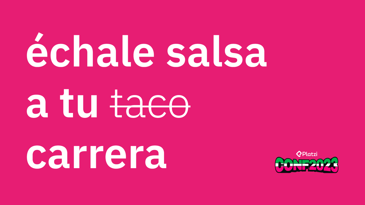 platzi's tweet photo. Como comer tacos sin salsa.
Como cantar JuanGa sin sentimiento.
Como ir a las luchas sin Kemonito.

Así se sentía México sin #PlatziConf.
Pero esto se acabó. Este año regresa para que entiendas por qué lo que pasa en la Conf NO se queda en la Conf. 
https://t.co/gaxXVkvBX3 https://t.co/nDS9Q6xxEd