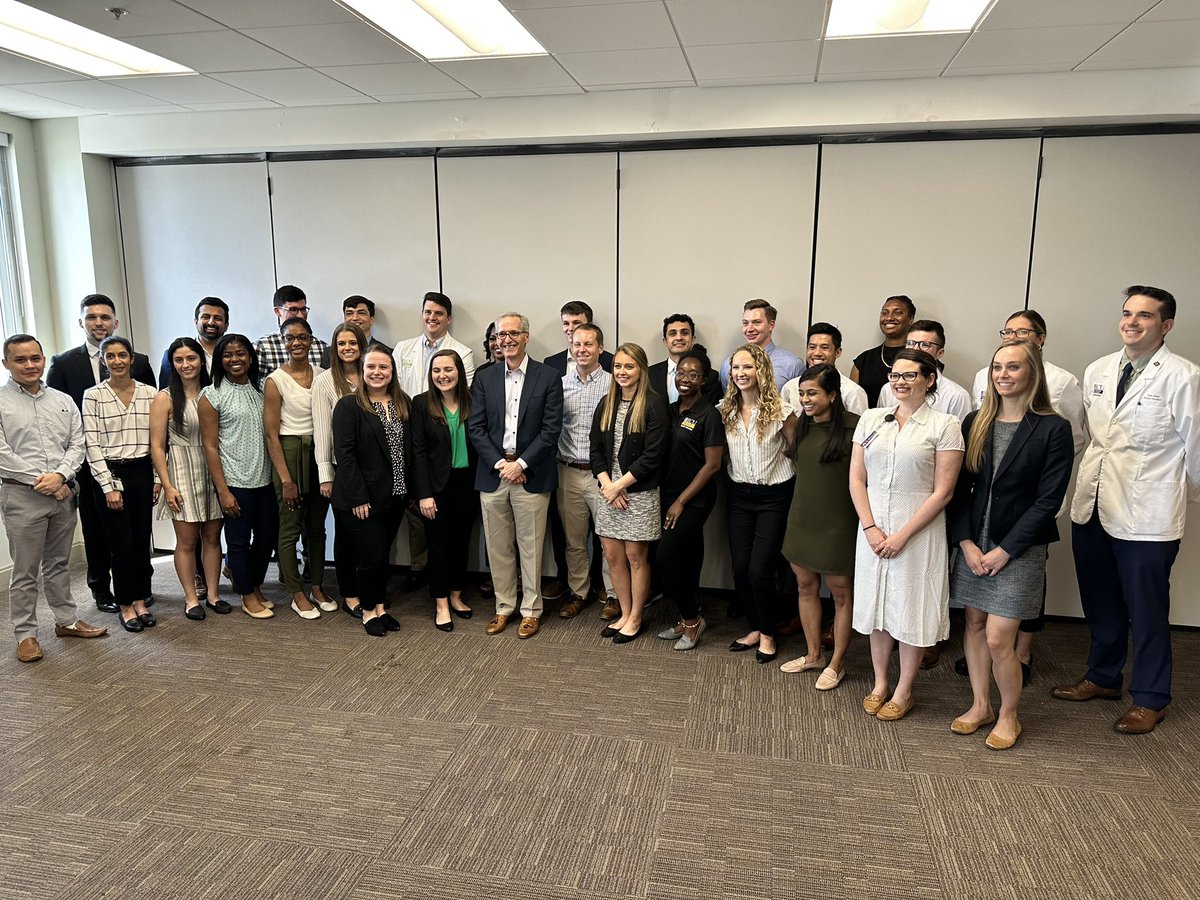 Congratulations to the @ECUBrodySOM Class of 2023 Distinction Track Scholars! 💜☠️💛 #DistinctionDay23 @EastCarolina @ECUHealthNC