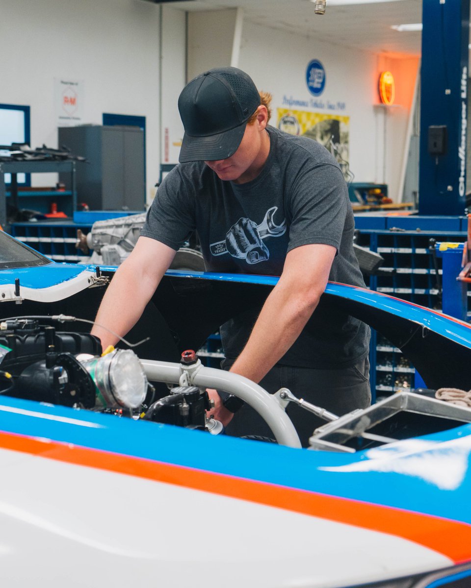 NorthernTool's tweet photo. Look who we found wearing a Tools for the Trades™ shirt! Join us as we watch @thadmoffitt race in the Trans Am TA2 series this season. #ToolsForTheTrades #MadeForThis https://t.co/tfx3z3fFTk