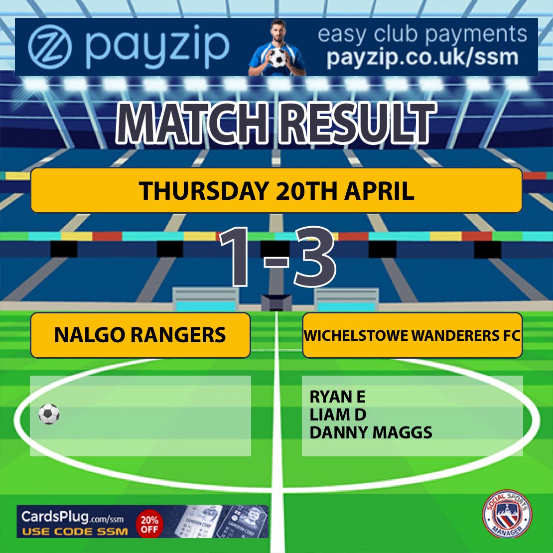 Up the Stowe! Quality win against a top opposition. A game where both teams wanted to win and was played with a good intensity. One game left to finish our first season. Good luck to ⁦<a href="/NalgoRangers/">Nalgo Rangers ⭐️</a>⁩ for the rest of the season.
