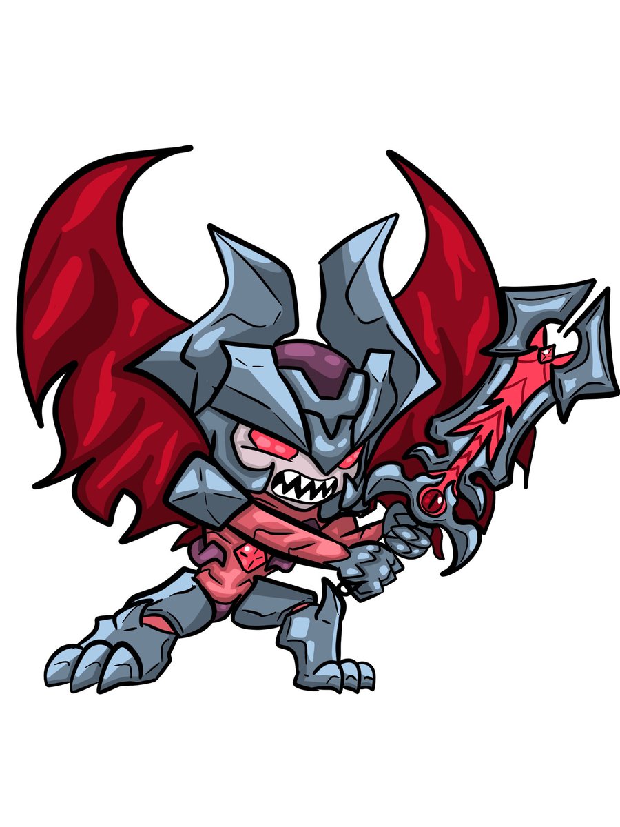 YeeshP's tweet image. &quot;I am not your enemy, I am THE enemy!&quot; First of the Chibi League of Legends characters I&apos;m doing. Aatrox! 1 out of 163
#LeagueOfLegendsFanArt #LeagueOfLegends #Fanarts #illustration #chibiart #gaming #aatrox