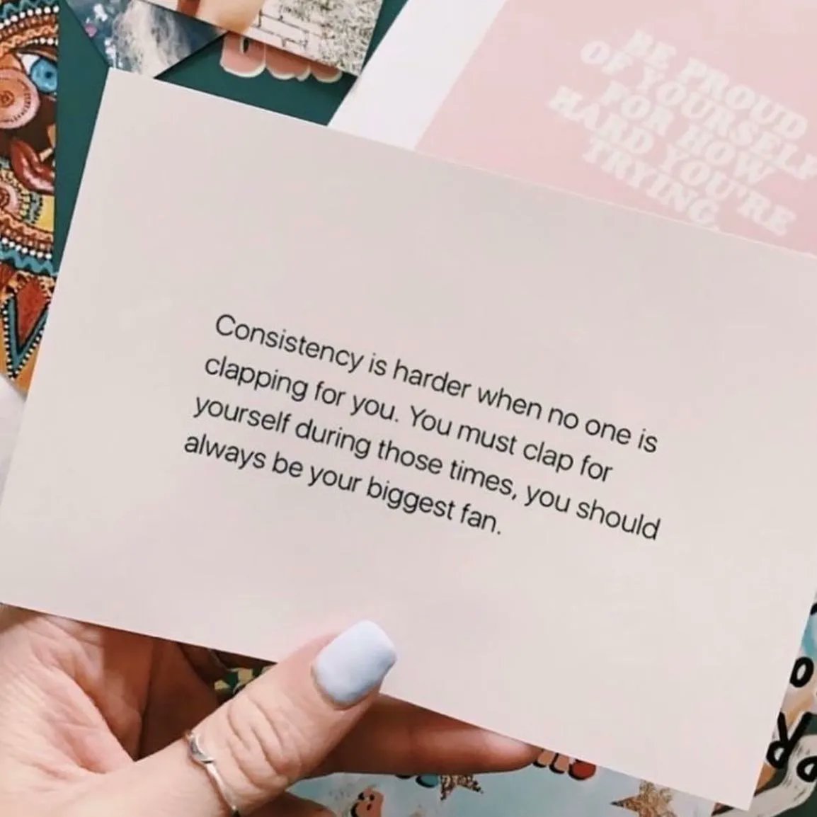 Sometimes you just need to be your own biggest fan 🙌
