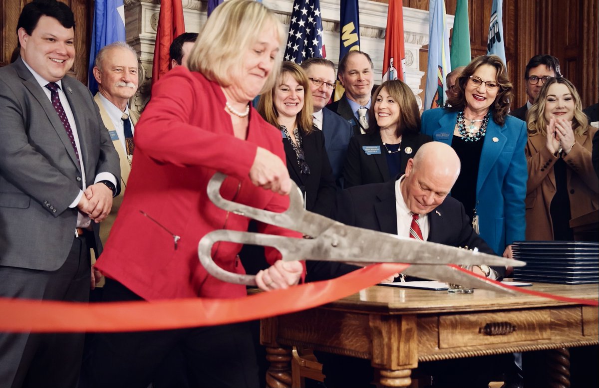 Our Lieutenant Governor doesn't just cut ribbons, she cuts red tape.