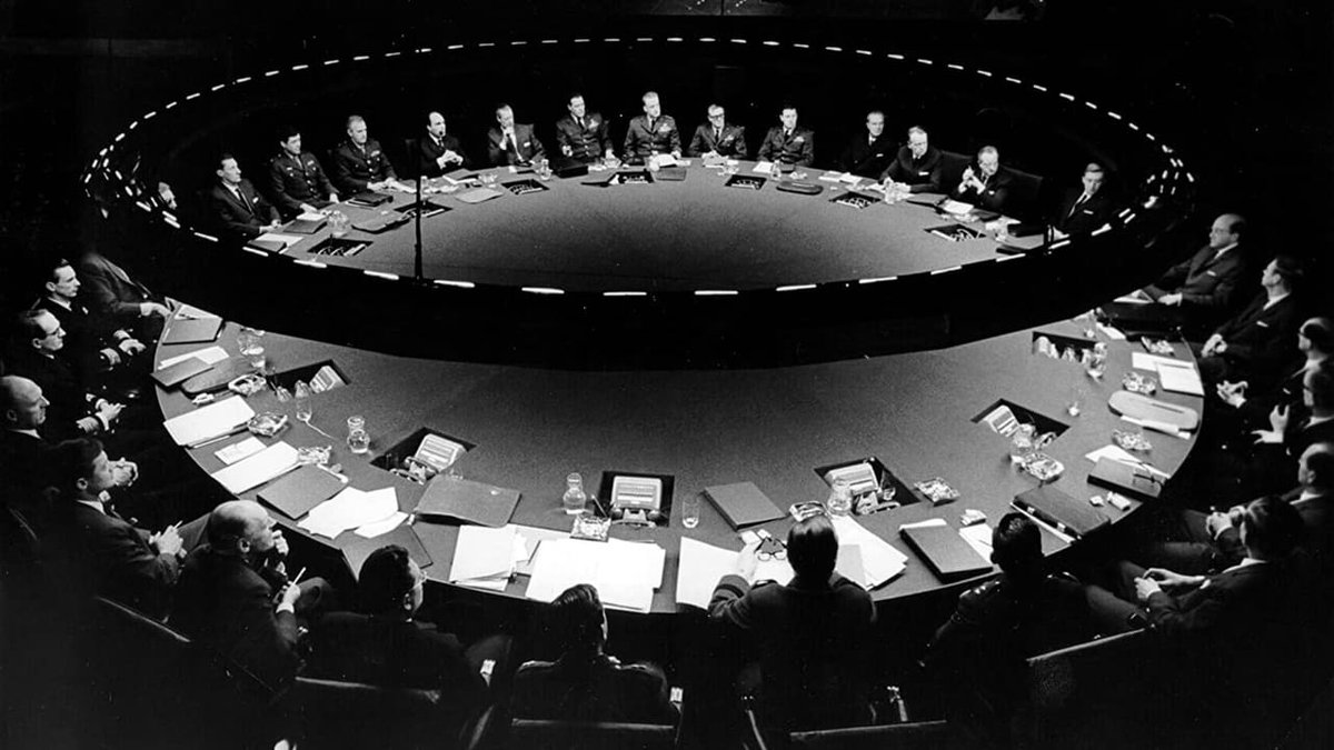 projectionistw's tweet photo. 'Dr. Strangelove or: How I Learned to Stop Worrying and Love the Bomb' (1964) Stanley Kubrick. https://t.co/SIzbXZx0hk