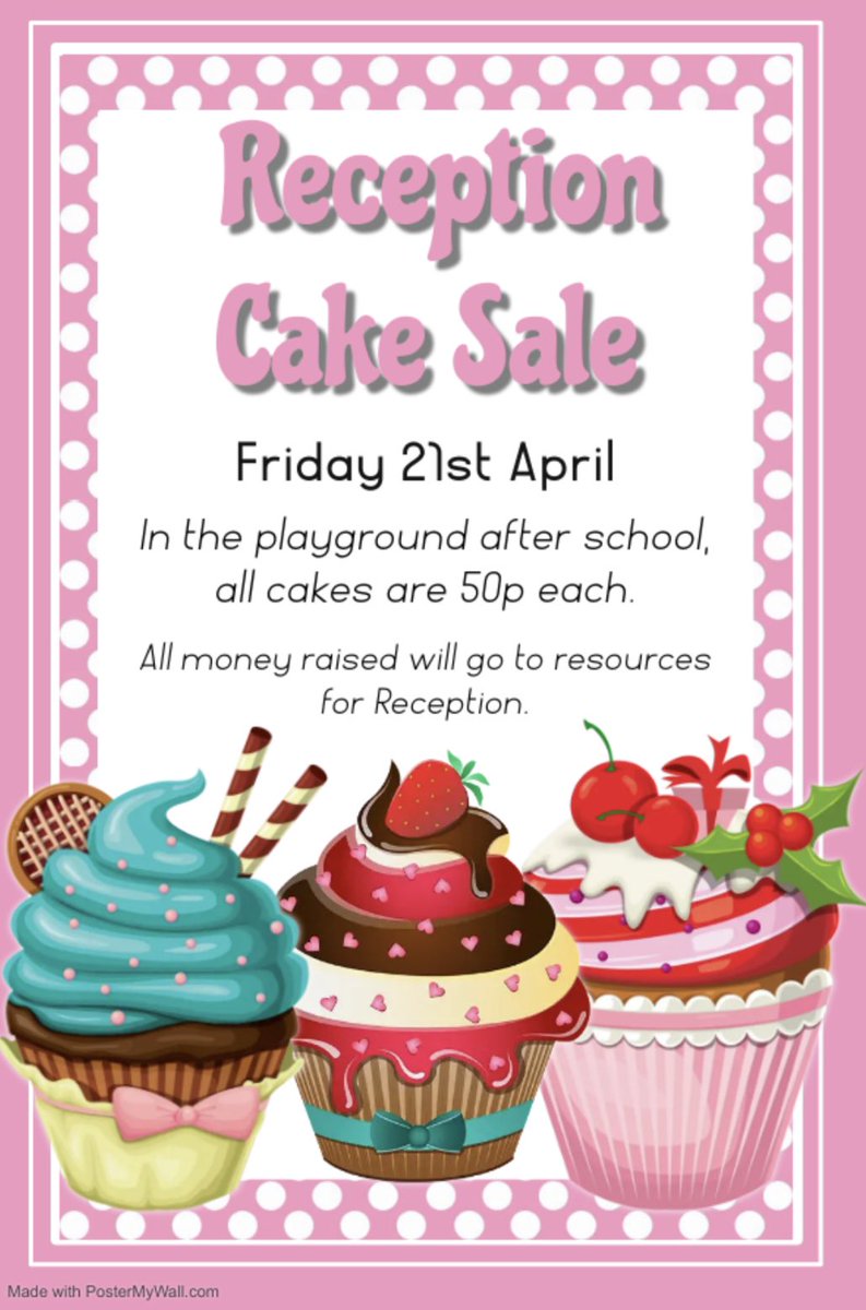 BhPsa's tweet photo. Reception cake sale at pick up tomorrow. Bring change… #bhpsa #cakesale #50pacake https://t.co/e1jSCmzSlZ