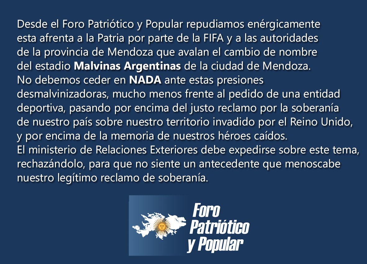 Foro Patriótico y Popular (@ypatriotico) on Twitter photo 