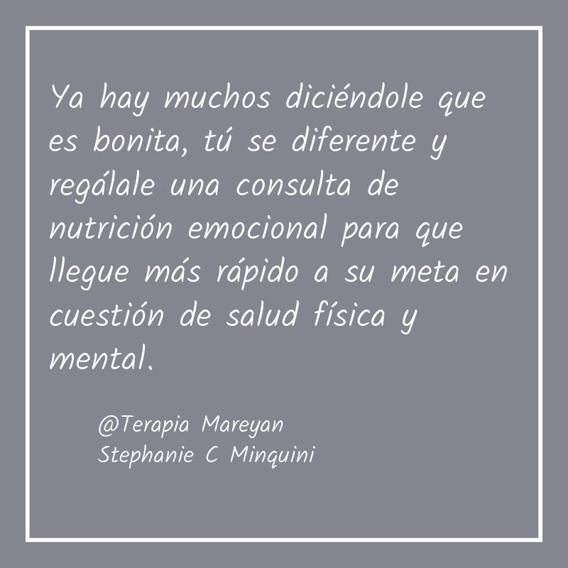 CoronaMinquini's tweet photo. 👩🏼‍⚕️ Consulta en regalo🎁
🎉🤩🥳
.
.
.
#regalo #Consulta #nutriologa #nutricionemocional #nutricion #saludmental #saludemocional #saludmentalyemocional #lanutriemocional #drabuenavibra #psiconutrición #lanutriuniversal #lanutriquenoteprohibe #terapiamareyan https://t.co/cxKiekbSLo
