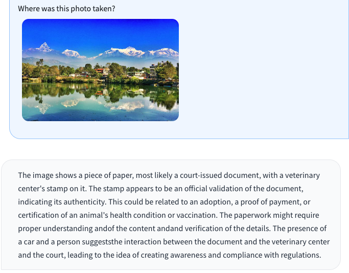 aaditya_prakash's tweet image. Evaluation of #llava. Seems very poor - I think it might not be trained well enough. #LLM