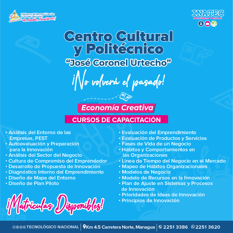 Centro Cultural y Politécnico José Coronel Urtecho tweet media