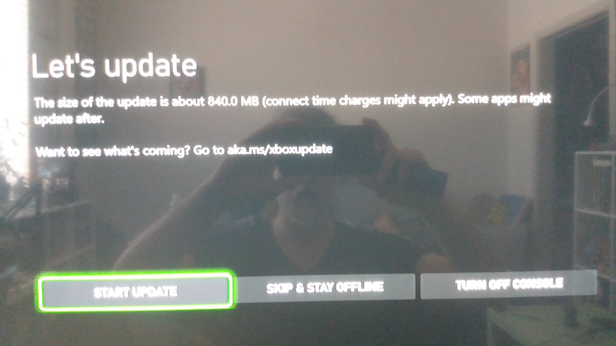ChrisShadowens's tweet photo. Popped on the Xbox so I could watch @morefunmakingit's new videos and, of course, Xbox needs an update...so, I decided to time this inconvenience. How does an update less than 1GB take 14 friggin' minutes?! #XboxUpdates https://t.co/TbTZSxAPX5