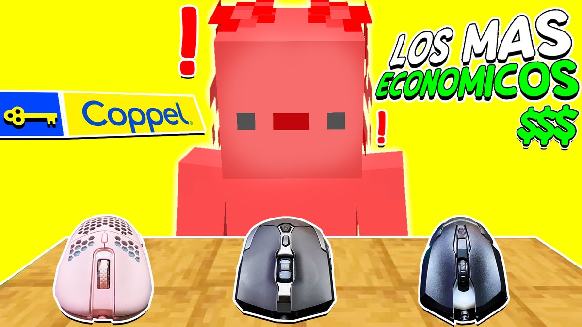 SaboMc1's tweet photo. hoy vamos a probar muchos mouses de @Coppel y también usar el TXP de los 100k, espero les guste el vídeo de hoy. ❤
👉https://t.co/m7zz5ZMREa https://t.co/6j5A36sacQ