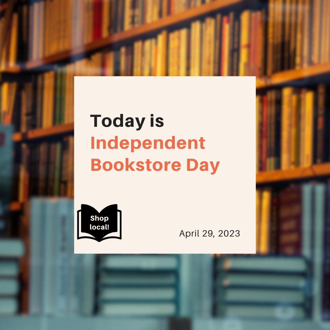 FireflyBooks's tweet photo. Happy Independent Bookstore Day! Support your favourite bookstore today and shop local!  

#IndieBookstoreDay #Shoplocal #ShopIndie  #IndependentBookstoreDay https://t.co/huFKGqlU0A