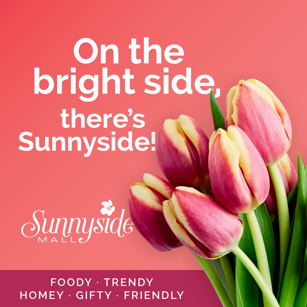 SunnysideMall's tweet photo. On The Bright Side, Thereโs Sunnyside!
๐ธ๐๏ธ Shop the latest #Fashion, #HomeDecor and #Gifts for #Spring!
https://t.co/mHrcWt4Lwu
#SunnysideMall #ShoppingMall #TalkBedford #BedfordNS #HalifaxNS #HalifaxShopping #Boutique #ShopLocal https://t.co/dCiVLkSDLK