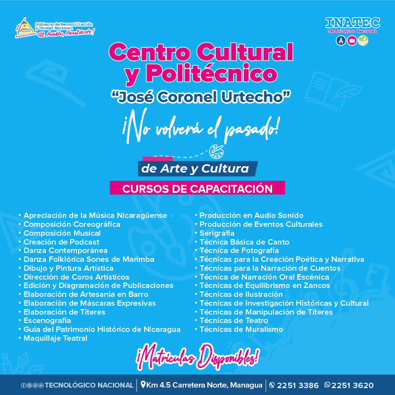 Centro Cultural y Politécnico José Coronel Urtecho tweet media