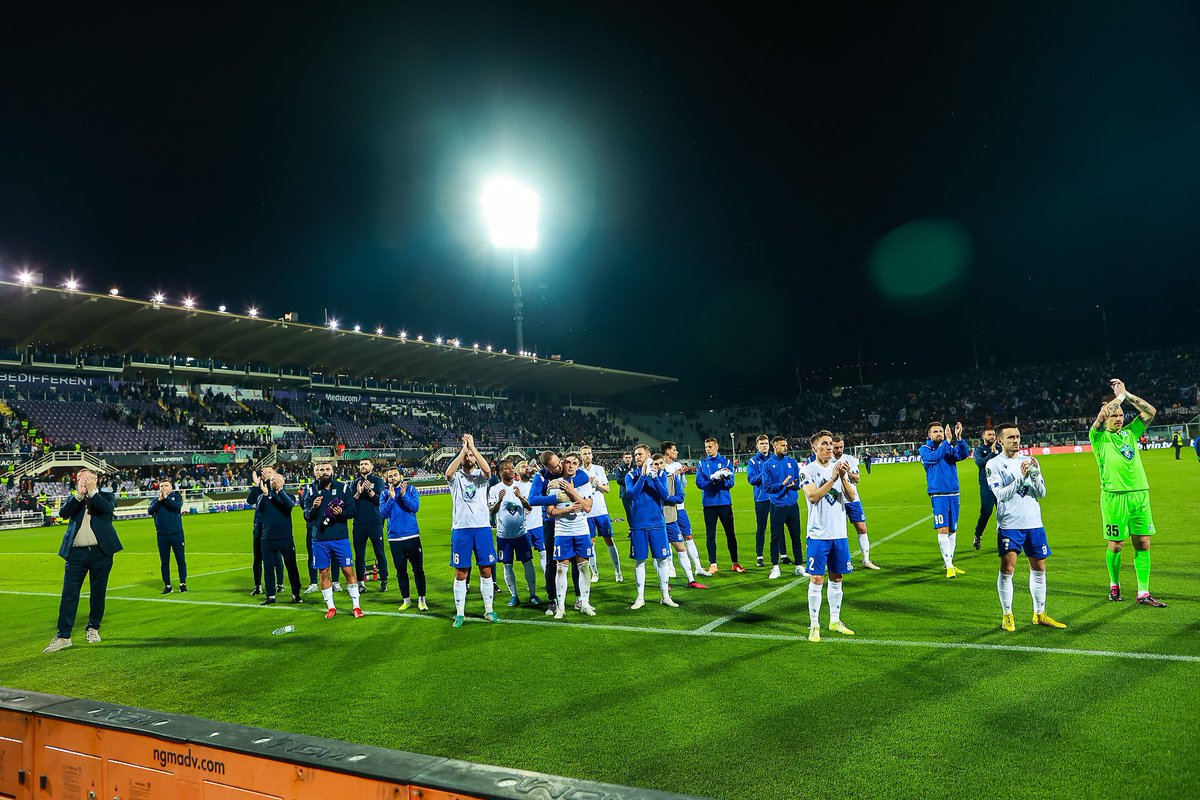 Bo razem napisaliśmy tę europejską historię 🔵⚪️ Dzięki Wiara! Teraz widzimy się na meczach ligowych i wracamy do Europy w przyszłym sezonie 🤝