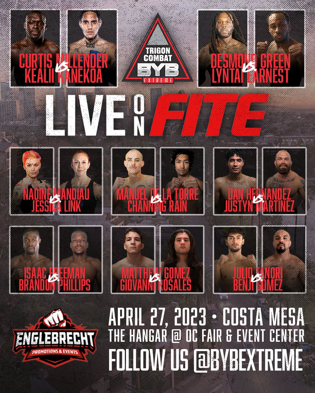 BYB Extreme Bare Knuckle Fighting Series on Twitter "We are just 1