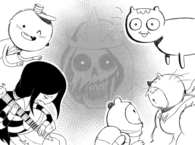 season 2 done on my adventure time rewatch. here's some doodles! 