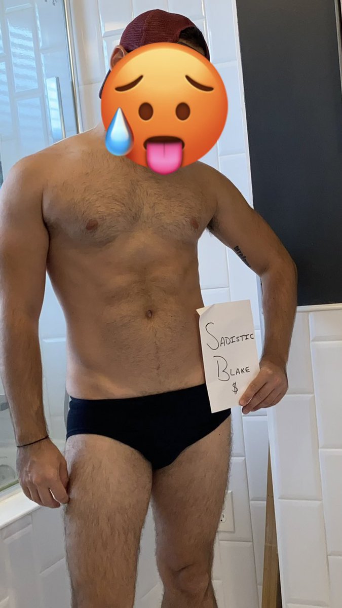 findomrescue's tweet photo. 🚨🎣 CATFISH ALERT 🎣🚨

It’s none other than @BlakeSadistic. He has another old profile called @SadisticBlake which used different photos, as you can see below. The body in the old profile has an arm tattoo and is a totally different build to the new one. Unfollow and report! https://t.co/qYjZWgOabx
