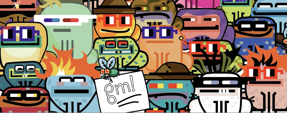 zamees's tweet photo. Looking for a few more @cryptoadzNFT to include into this fun art piece I've been working on -- here's a glimpse. Just drop your number below and join the 20 other toadz owners who have joined in so far! https://t.co/BPqJAy4iiz