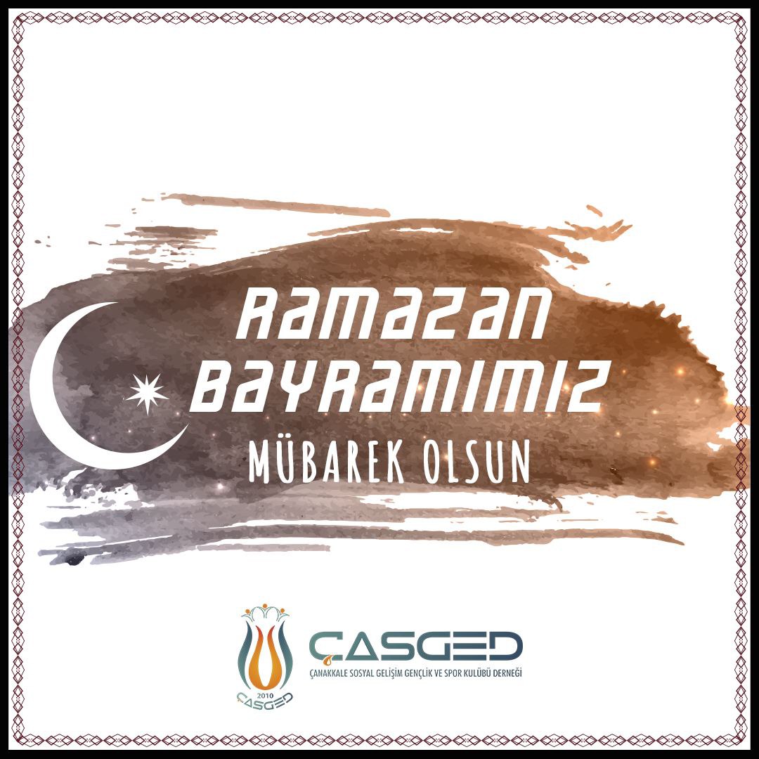 Üyelerimiz, izci, sporcu ve velilerimiz başta olmak üzere tüm takipçilerimizin Ramazan Bayramını tebrik ederiz. 🌹

#çasged #çanakkale #bayram #ramazan #ramadan #ramadhan #kuran #kadirgecesi #dua #ibadet #eidmubarak #eid #ramadhankareem