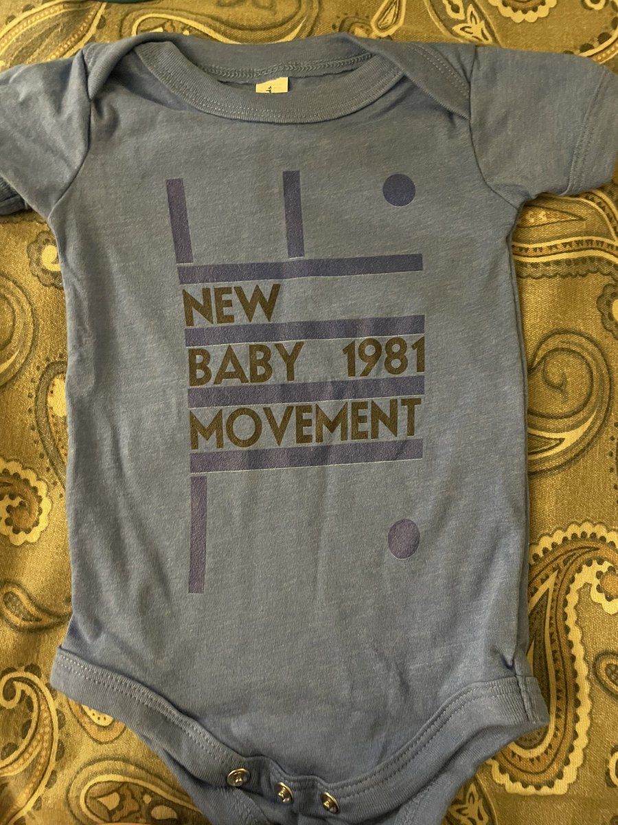I ordered a baby onesie in the style of a New Order album literally 6 months ago (October 3, 2022). It’s hard to see in the thumbnail but the listing looked identical to the Movement album cover, except “order” swapped for “baby.” The 4th picture is what finally arrived today 😩