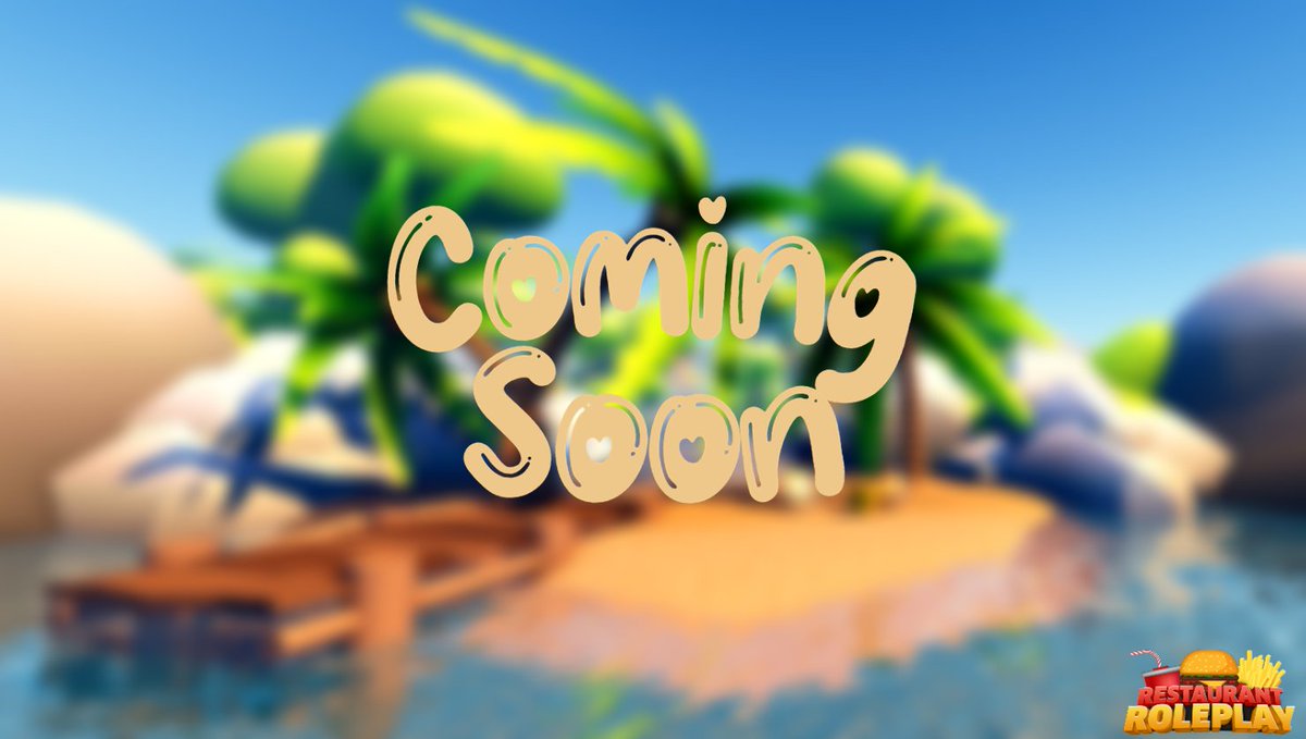 Restaurant_RP's tweet photo. 🏖️ The summer vibes are bursting through!

Our developers are working hard to get this game out and ready! Stay updated on some sneak peeks by following us. 
#RR #ImLovinIt https://t.co/5WNyTFio2Q