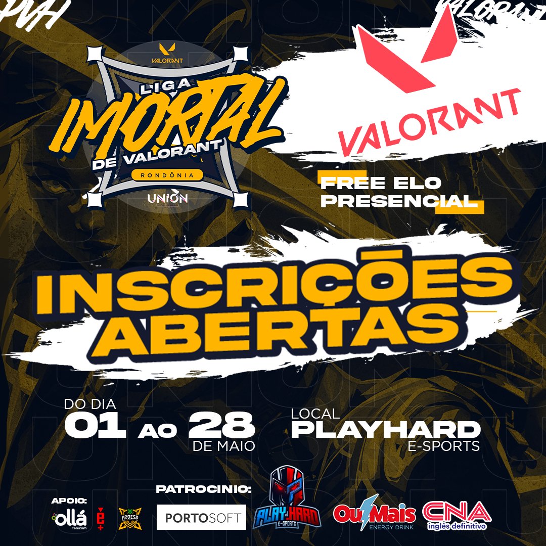 orgunion's tweet image. Quem ainda não inscreveu sua equipe, corre que dá tempo!! 

Lembrando que são apenas 16 vagas, então acesse o link da Bio e garanta um lugar pra sua Equipe🏆