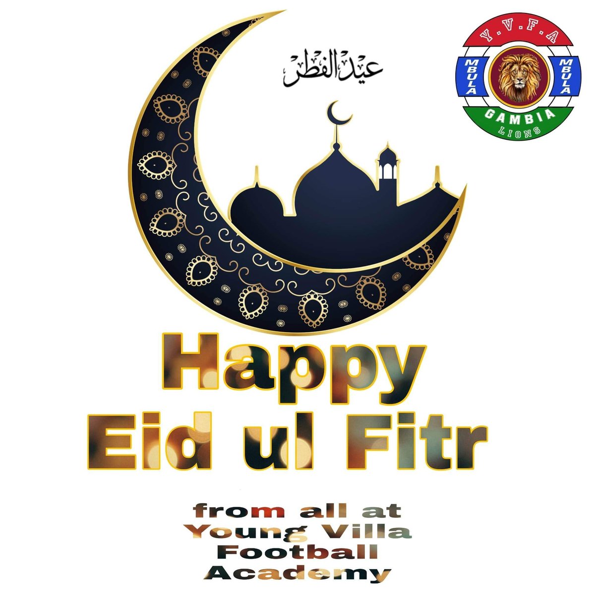 YVFAGambia's tweet photo. HAPPY EID-UL-FITR from us.
#avfc #yvfa https://t.co/eDkLWr1eH7