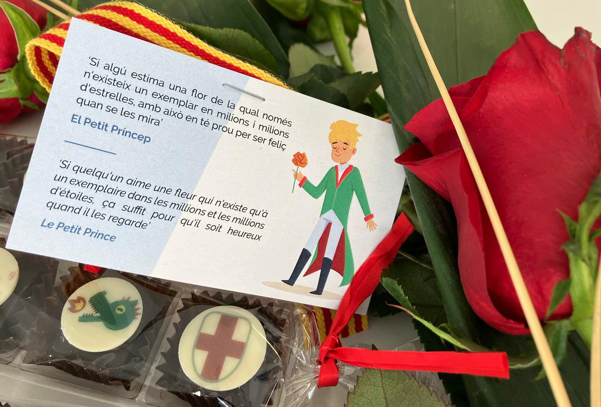 VHIO's tweet photo. 🌹 A VHIO ja és #SantJordi‼️ https://t.co/dnT5IlCqwO