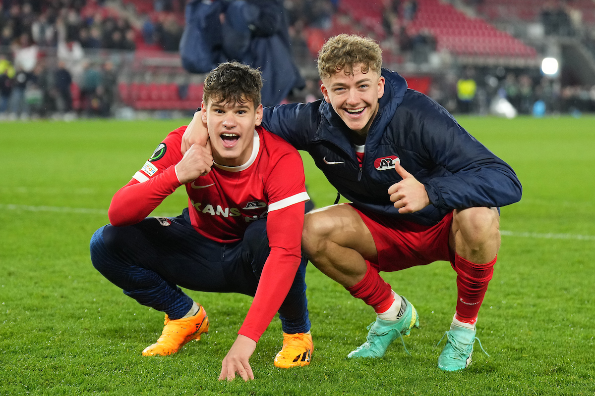 AZAlkmaar's tweet image. 😍 Current mood!

#AZ #azand #UECL | @MilosKerkez5