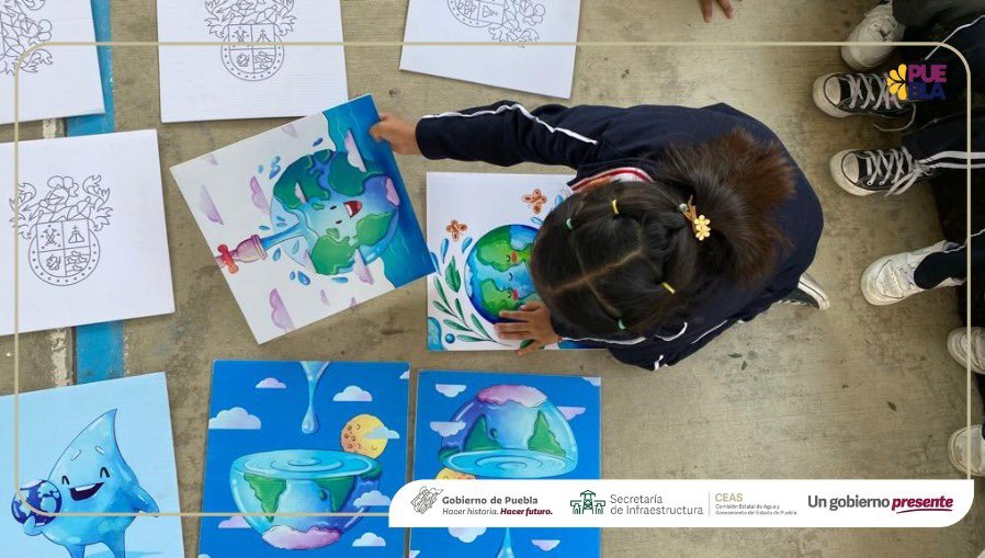 CeasPueOficial's tweet photo. #CEASPUEInforma 📰 | Como parte del ciclo de actividades por la conmemoración del #DíadelNiñoylaNiña, el @Gob_Puebla a través de la Comisión, sensibilizó a 206 alumnos sobre el cuidado del agua y el medio ambiente en #SanPedroCholula
🔍 https://t.co/ls43v5D1WE
#HagámosloJuntos https://t.co/KdJV77wAfC