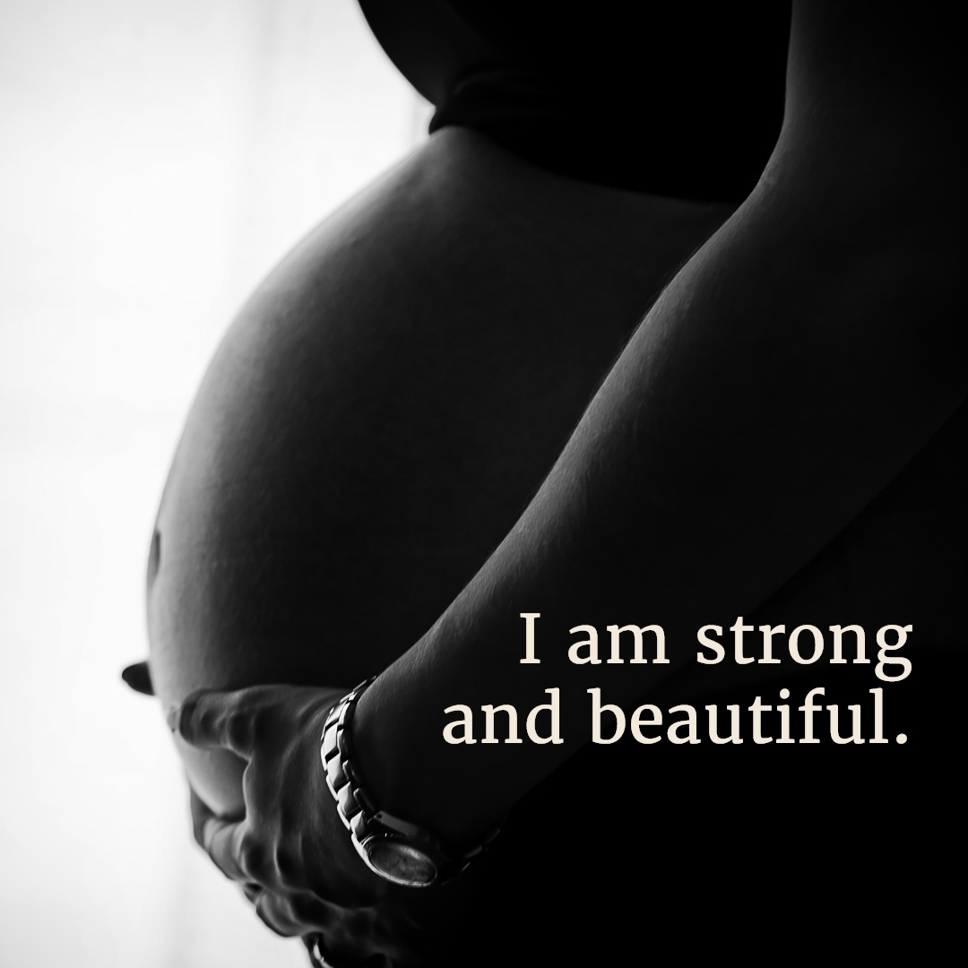 I am strong and beautiful. 
.
.
#prepareforbirth #birthaffirmations #pregnancyaffirmations #affirmations #dailyaffirmations #birthstory #havingababy #pregnantlife #babybump #mindfulpregnancy #labortips #positivebirth #givingbirth #birthisbeautiful #designedforbirth #embracebirth