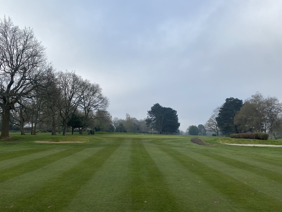 Lots of work being put in at the moment by the team. The course is really starting to define. The ground temperatures are still not up just yet, so the worn areas from winter will hopefully start to grow back in soon 🤞 

All hands on strimmers and blowers ⛳️😬