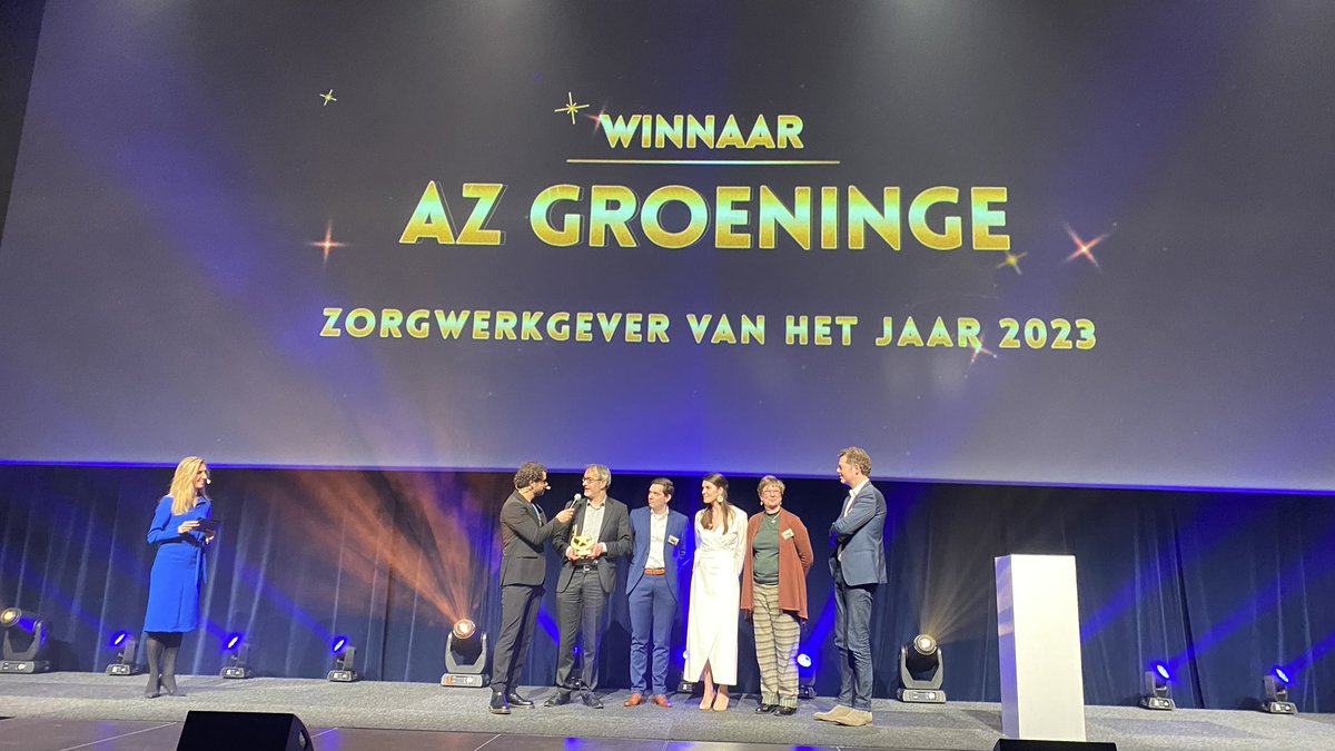 Voka Health Community (@voka_hc) on Twitter photo Dé zorgwerkgever van het jaar is <a href="/azgroeninge/">az groeninge</a>.
Welverdiend! Geniet van de roes en de 3126 medewerkers die dit allemaal mogelijk maken!
Schitterend initiatief van <a href="/zorgmagazine/">ZORG Magazine</a> om welzijn- en zorg als goede werkgever in spotlights te zetten.
🥇💉🏥 Dé zorgwerkgever van het jaar is <a href="/azgroeninge/">az groeninge</a>.
Welverdiend! Geniet van de roes en de 3126 medewerkers die dit allemaal mogelijk maken!
Schitterend initiatief van <a href="/zorgmagazine/">ZORG Magazine</a> om welzijn- en zorg als goede werkgever in spotlights te zetten.
🥇💉🏥
