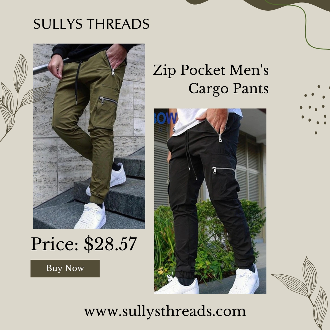 Zip Pocket Men's Cargo Pants...
Visit: sullysthreads.com/products/zip-p…
#casualwear #menscollection #womenscollection #blankets #bracelet #casualshoes #cloths #eyewear #sunglasses #bodysuits #casualjoggers #sullysthreads #ThinkUnitedServisces