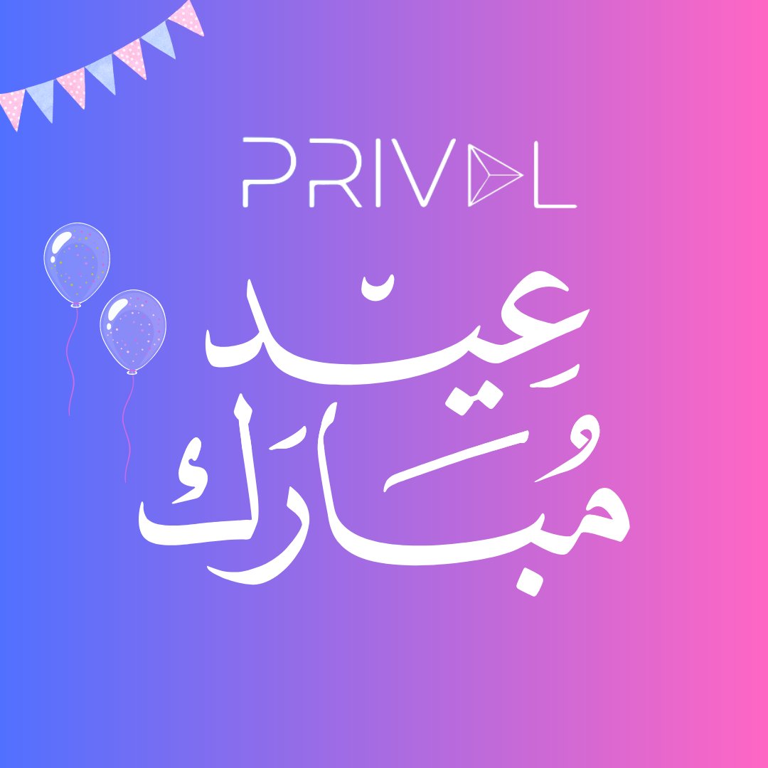 prival101's tweet photo. أدام الله عليكم الأعياد دهورًا، وألبسكم من تقواه نورًا

 عيدكم مبارك 🤍
#prival
#we_aspire_to_inspire
#عيد فطر مُبارك https://t.co/Iz5hzxNJK3