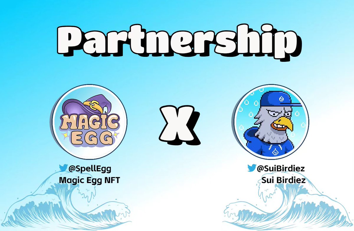 🥚Magic Egg✖️Sui Birdiez🦅

Giving Away:
🎁 10 x WL <a href="/SpellEgg/">Magic Egg NFT(🥚,💧) | MINT IS LIVE</a>
🎁 15 x WL @SuiBirdiez 
 
✅To enter:
1️⃣Follow <a href="/SpellEgg/">Magic Egg NFT(🥚,💧) | MINT IS LIVE</a> &amp; @SuiBirdiez 
2️⃣Like &amp; RT 
3️⃣Tag 3 Friends

⏰48 Hours

#NFTGiveaway  #NFTCommunity  #NFT  #suinetwork #magicegg