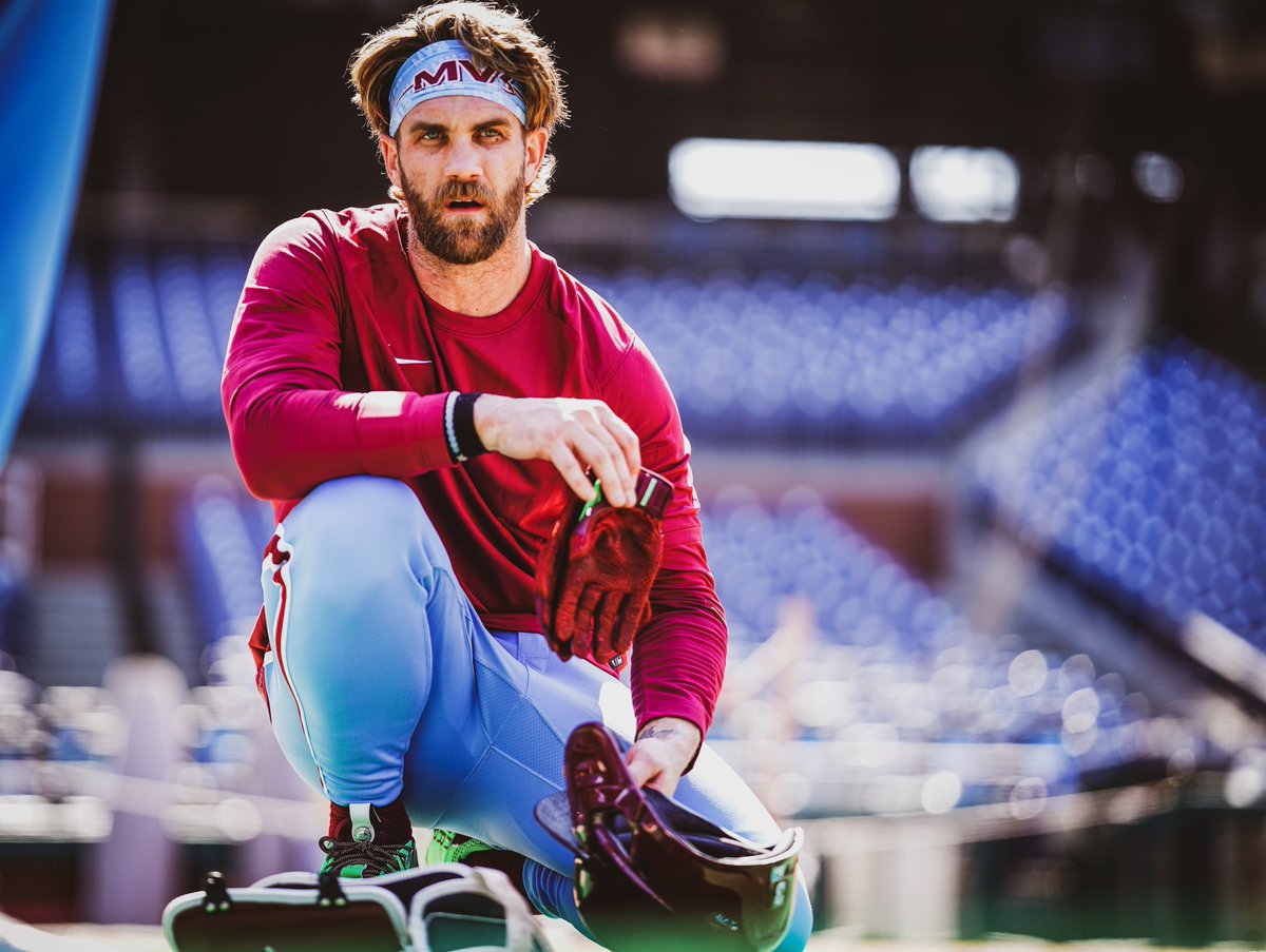 Eagles Nation on X: Bryce Harper rocking a @JasonKelce Kelly