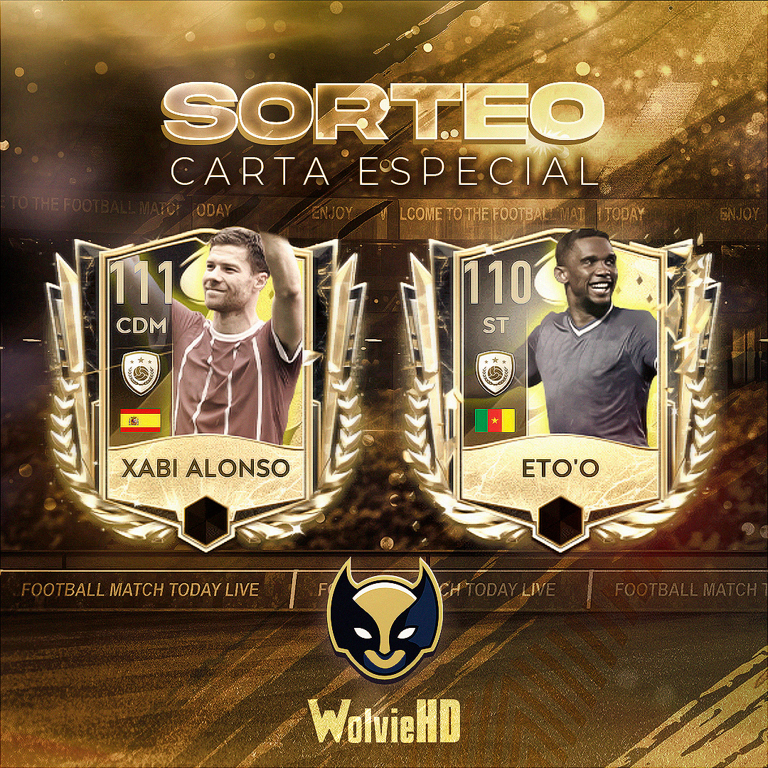 HDWolvie's tweet photo. 🚨SORTEO ESPECIAL UCL ICONO PRIME patrocinado por
@EAFIFAMOBILE 🚨

Requisitos: 
✅Seguir a @HDWolvie y @EAFIFAMOBILE
🔃 RT a este tweet
✅Suscribirse a YouTube 
✅Follow en Twitch (wolviehd) 

Finaliza el MARTES 25 a las 21h. Suerte a todos 👏 https://t.co/xTVHXdSfT5