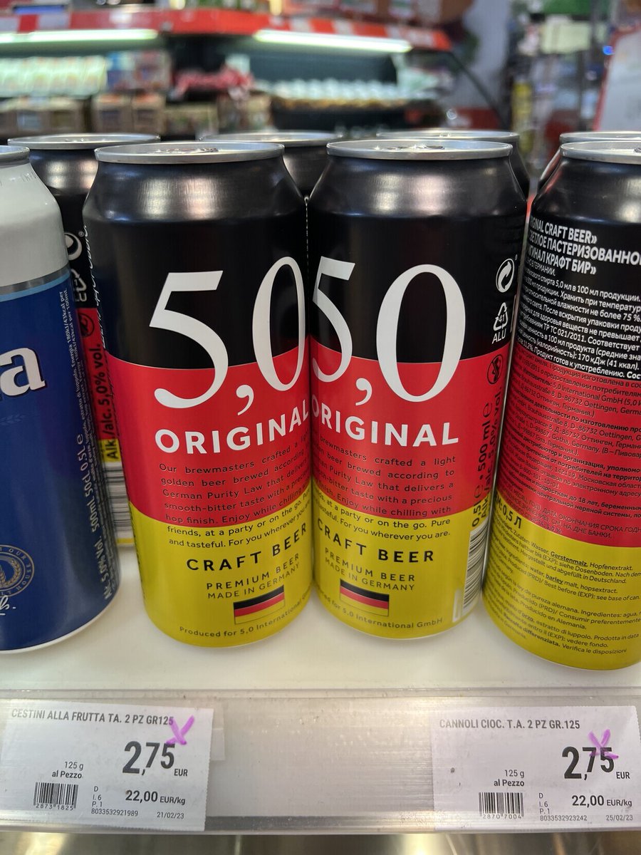 fiaskogaul's tweet photo. RT @gglnx@mastodon.social
omg die oettinger plörre wird im ausland als »craft beer« und »premium beer« verkauft
https://t.co/uFDOpmJy17 https://t.co/ahdE6SXK7E