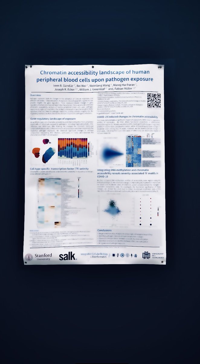 _igunduz's tweet photo. I had a great time attending #Recomb2023 to present the poster of our latest work! We had amazing keynotes, highlights, and posters. Special thanks to the organizers and volunteers who rocked 😎 Hope to see you soon again! https://t.co/VWYCM7gscn