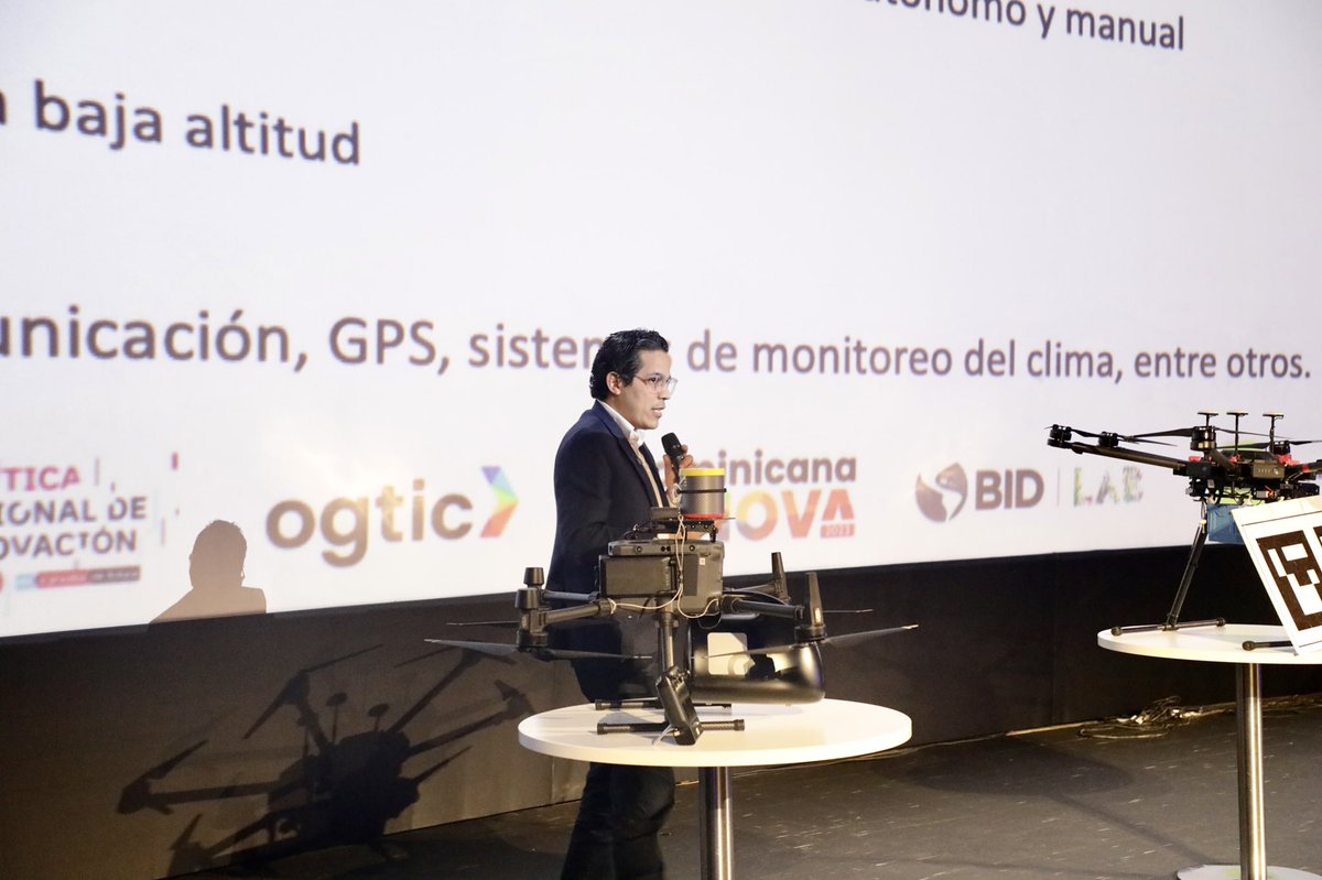 OGTICRDO's tweet image. Un evento nunca antes visto en la República Dominicana, 🇩🇴 el primer Congreso Nacional de Drones #DRoneTech2023, en el marco de la celebración de la innovación en #DominicanaInnova2023.

Muy pronto los drones se convertirán en el nuevo protagonista de la aviación en RD.