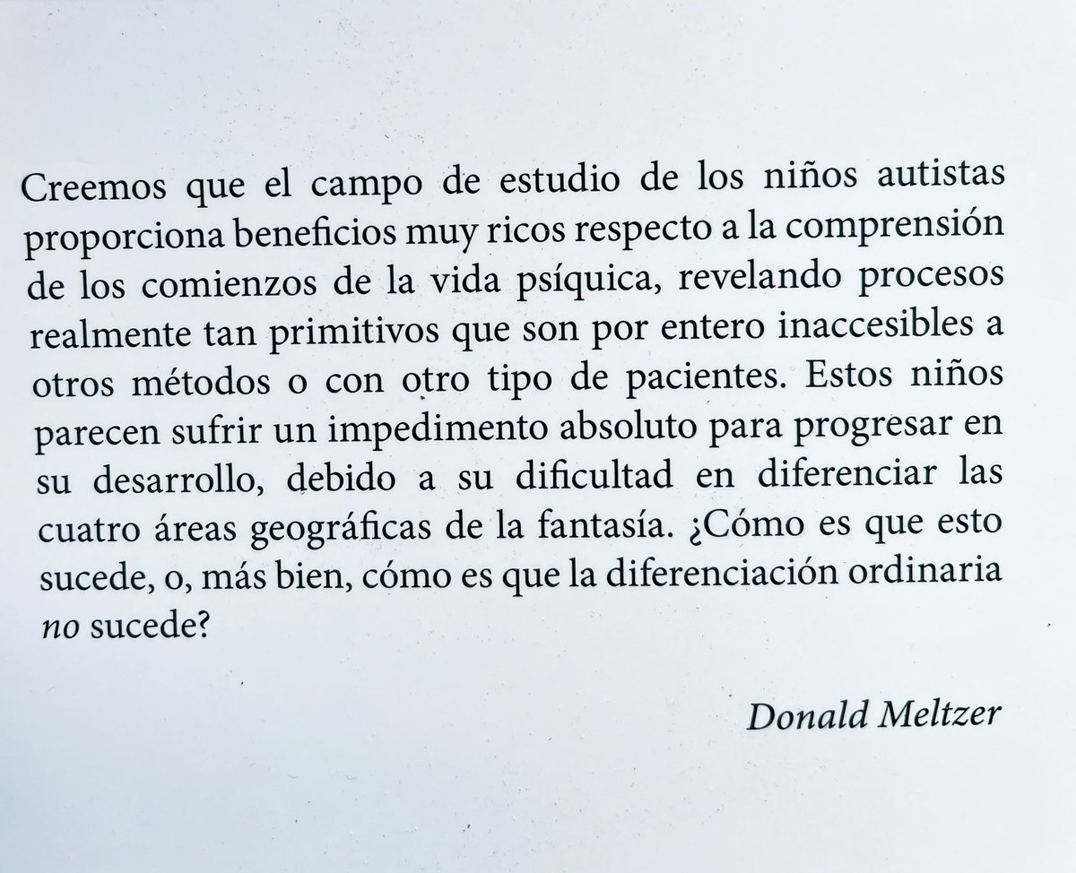 🔥🔥Recién salido del horno🔥🔥
Exploraciones del Autismo de #DonaldMeltzer
Ya está disponible para comprar a través de nuestra página: paradiso-editores.com/shop/p/xwl6oko…