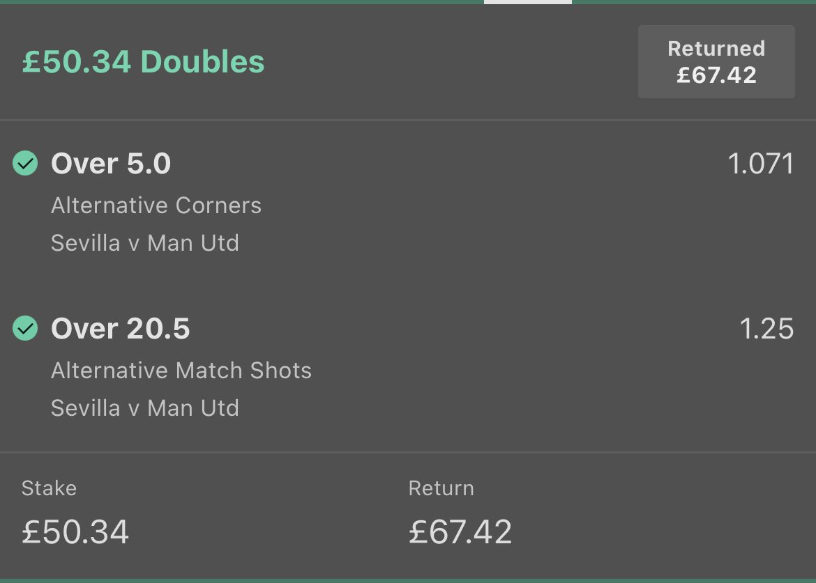 Savvvo7's tweet photo. ✅ wins in 61st minute. Bet 4 tonight 😎 

#GamblingTwitter #RollerChallenge https://t.co/xyYEqqZmdq