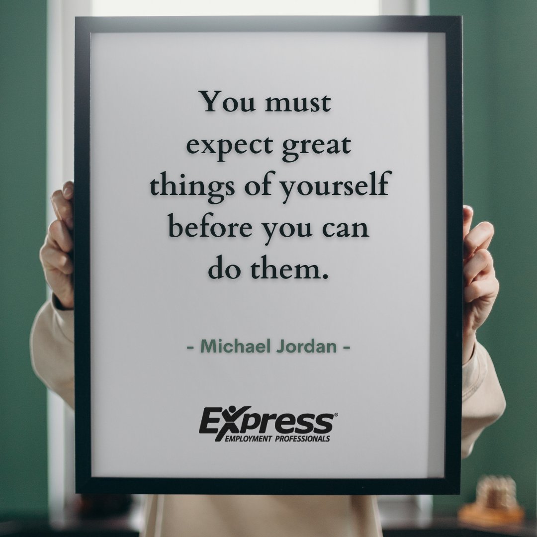 Unleash your full potential and achieve success with Express Pros! We have faith you can do great things, so what are you waiting for? 📲 (217) 355-8500 #DreamBig #BelieveInYourself